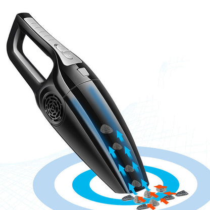 Wireless portable car vacuum cleaner by AutoClean Tm with compact handheld design