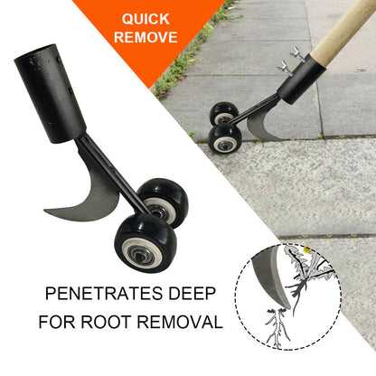Portable gardening tools lawn trimmer for quick weed removal along sidewalks and yard edges