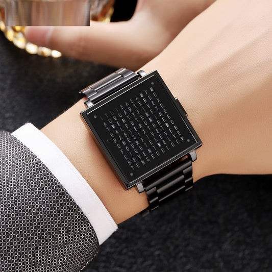 Military digital wristwatch with LED light, waterproof design, and sporty electronic display for men and women