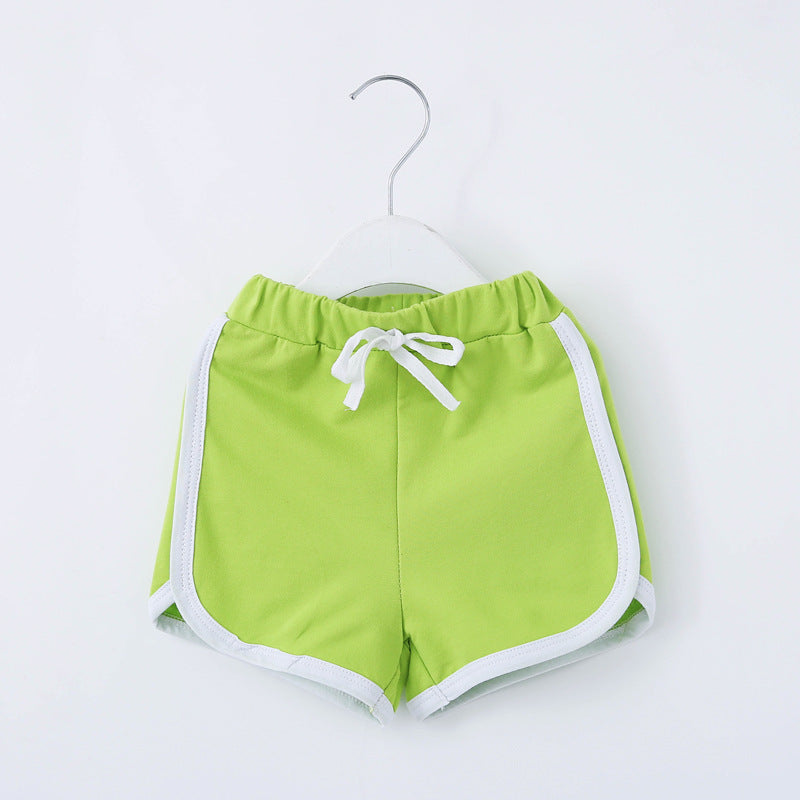 Boys' and girls' shorts by My Store displayed in a product image