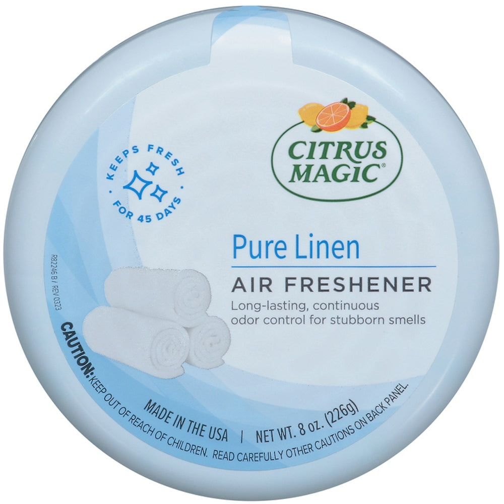 Citrus Magic Solid Air Freshener Pure Linen 8 Oz