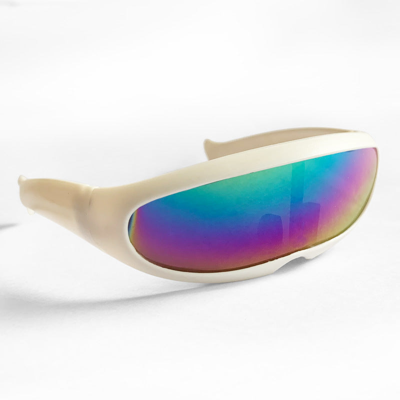 Pet dog UV goggles for sun protection, lightweight sunscreen eyewear in black frame