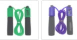 Rope skipping fitness rope by My Store, durable handle and cord for cardio exercise