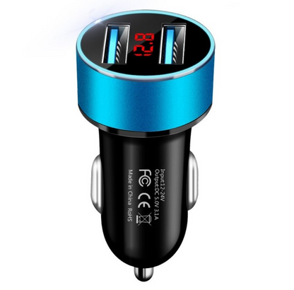 Car phone charger by My Store in a compact design for vehicle use