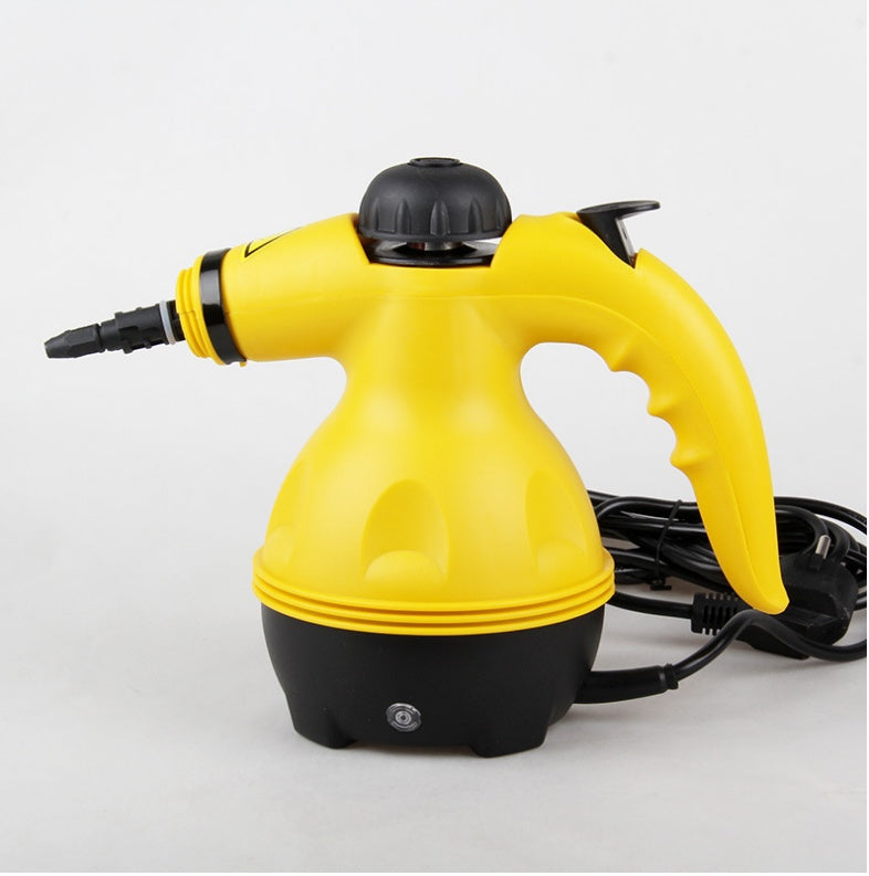 Steam cleaner by My Store, compact handheld design shown from the front