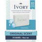 Ivory Original Scent Gentle Bar Soap 10x4 oz