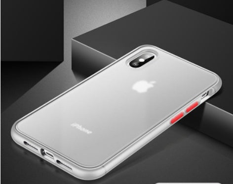 Transparent color contrast compatible iPhone case for Apple devices