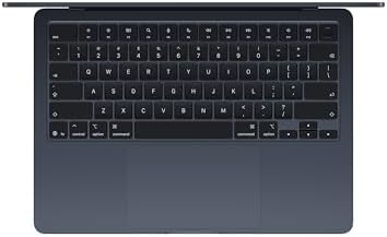 Apple 2026 MacBook Air 13-inch laptop with M5 chip, Midnight color, Liquid Retina display, 16GB memory, 1TB SSD, Touch ID.