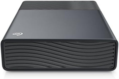 Seagate Portable 1TB External Hard Drive by BACKUPMYFILESNOW® in black, USB 3.0 connection for PC, Mac, PlayStation, and Xbox.