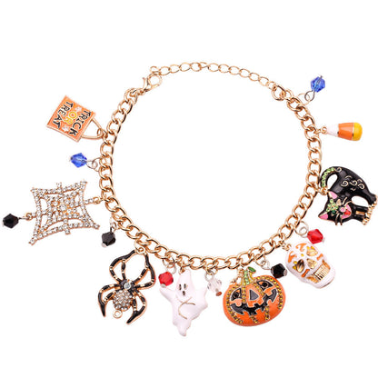 Halloween bracelet with festive spooky-themed design by My Store