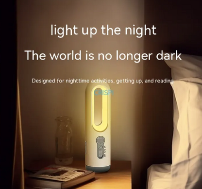 Bedside Eye-Saver Lamp with Backup Power