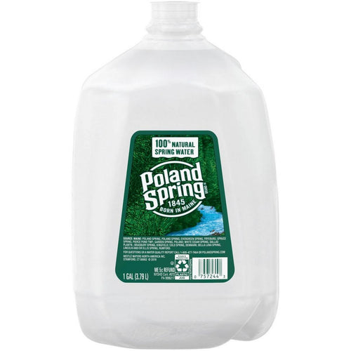 Poland Spring Brand 100% Natural Water, 1-gallon Plastic Jug