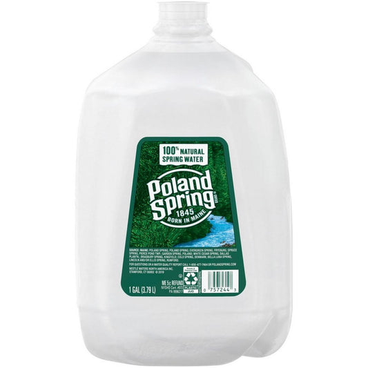Poland Spring Brand 100% Natural Water, 1-gallon Plastic Jug