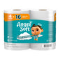 Angel Soft Bathroom Tissue, Unscented, Mega Rolls, 2 Ply