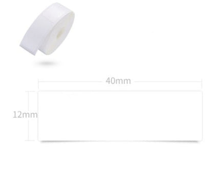 Small portable handheld printer by My Store, compact white design with paper slot and control buttons