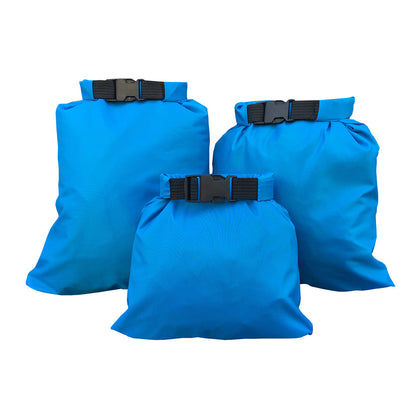Waterproof dry bag shown in durable waterproof material for outdoor gear storage