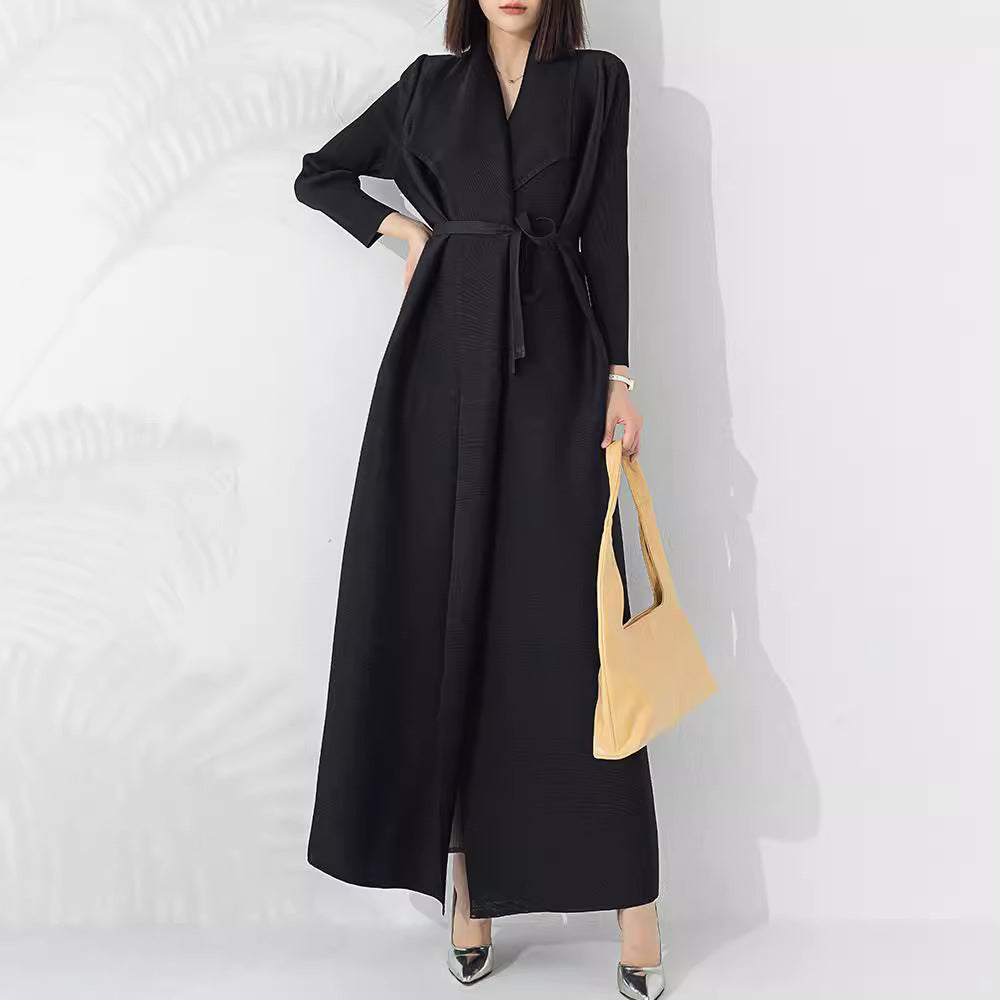 Women's graceful long trench coat in a fashionable design by My Store