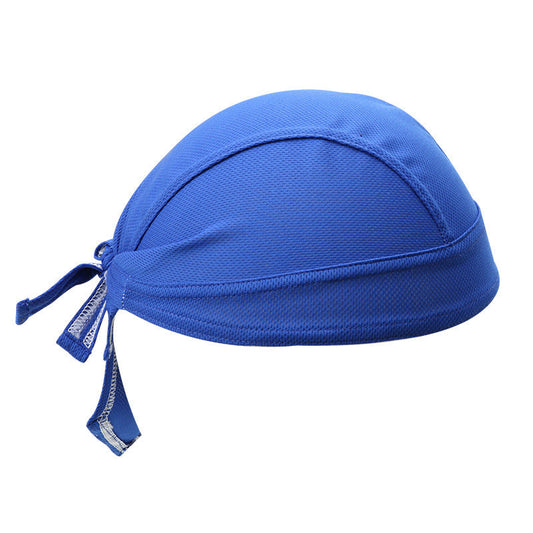 Outdoor riding sunscreen sports turban headgear in lightweight protective design