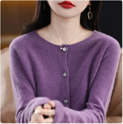 Women's Wool Cardigan