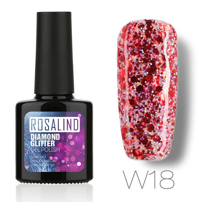 Nail Diamond nail gel jar by My Store for glossy, glittering manicures