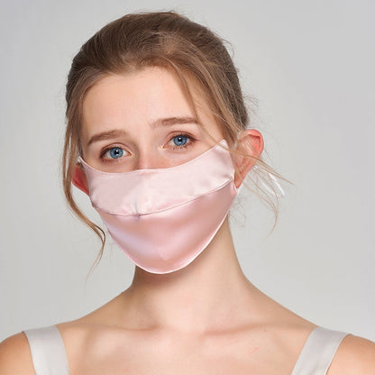 Sun protective face mask for summer, full-face UV protection covering nose, mouth, and neck