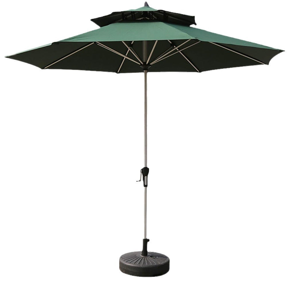 Cross-Border Hand-Cranked Aluminum Patio Umbrella