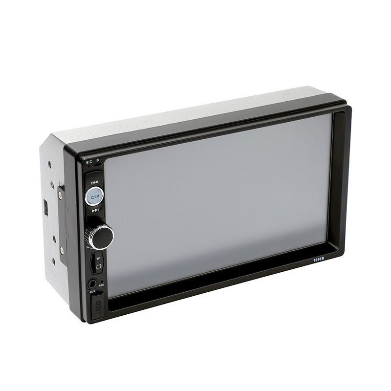 Car MP5 player by My Store with touchscreen display and multimedia controls installed in dashboard