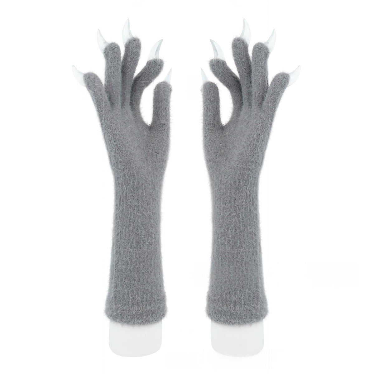 Halloween silicone meat mat long gloves by My Store, textured heat-resistant gloves for kitchen and barbecue use