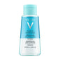 Vichy Purete Thermale waterproof eye make-up remover in 100 ml bottle, gentle and effective for removing eye makeup.