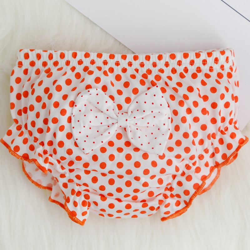 Children's cotton underwear by My Store, soft kids' briefs displayed flat