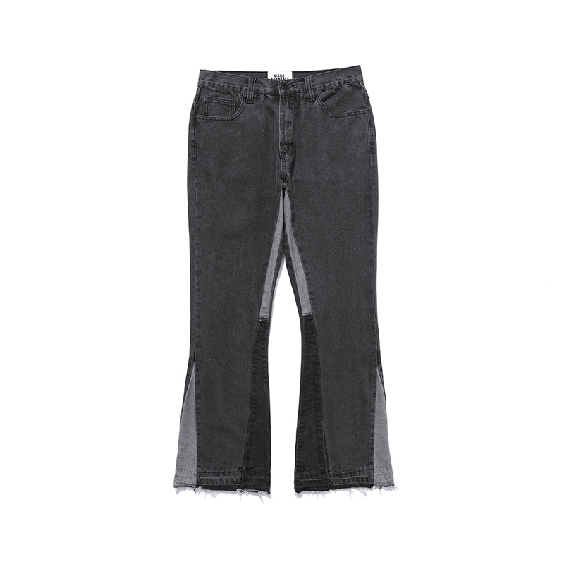 Patchwork Drop Jeans
