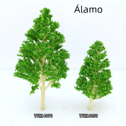 Poplar Tree Series Miniature Landscape Model Decor