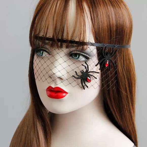 Halloween funny headband with festive design, worn as a playful costume accessory