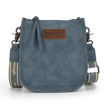 BackUpMyFilesNow Wrangler small crossbody bag for women, trendy designer mini purse with adjustable strap and hobo style.