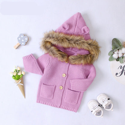 Children's warm sweater by My Store, soft knit design for cozy comfort