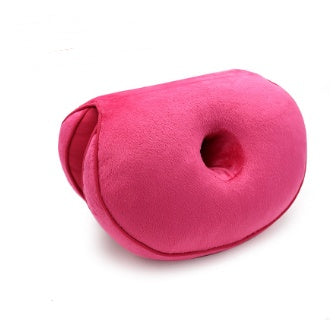 Multifunctional plush hip cushion in a soft, beautiful design
