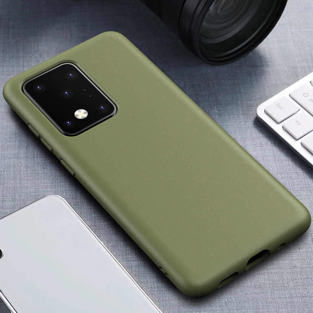 Samsung Galaxy S20 mobile phone case by My Store, protective cover shown from the front and back