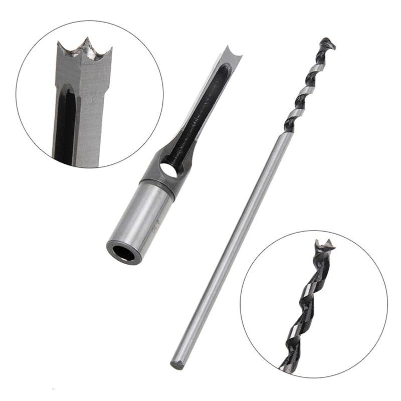 Square hole drill bit by My Store, shown in close-up with square-cutting design