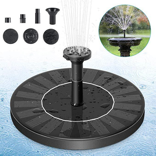 Classic round solar fountain for outdoor garden use, My Store brand