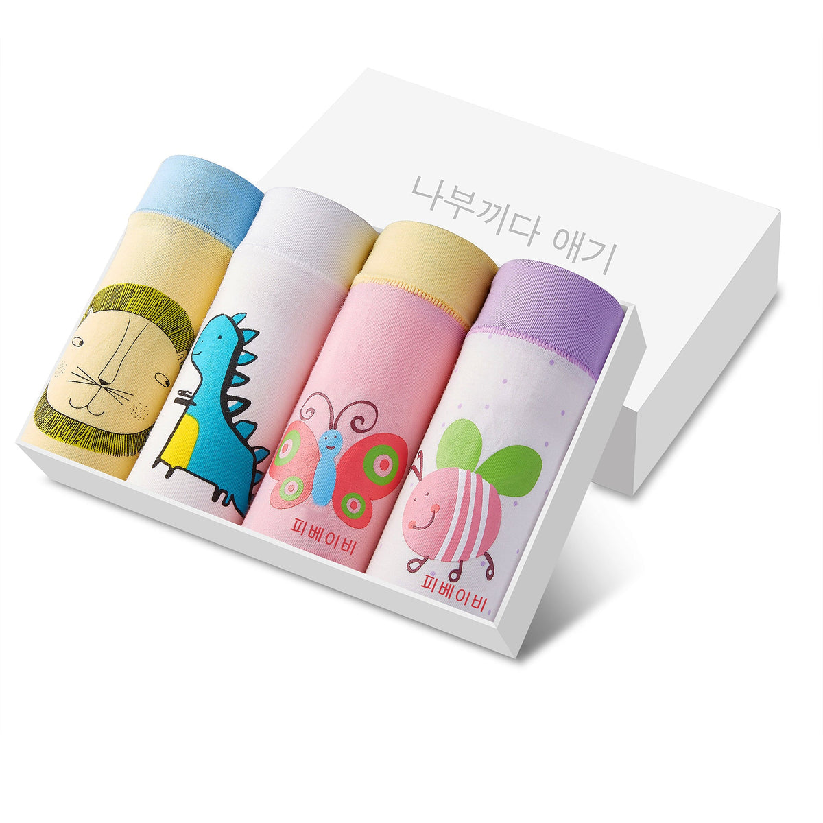 Children's cotton cartoon underwear, soft colorful character print design for kids