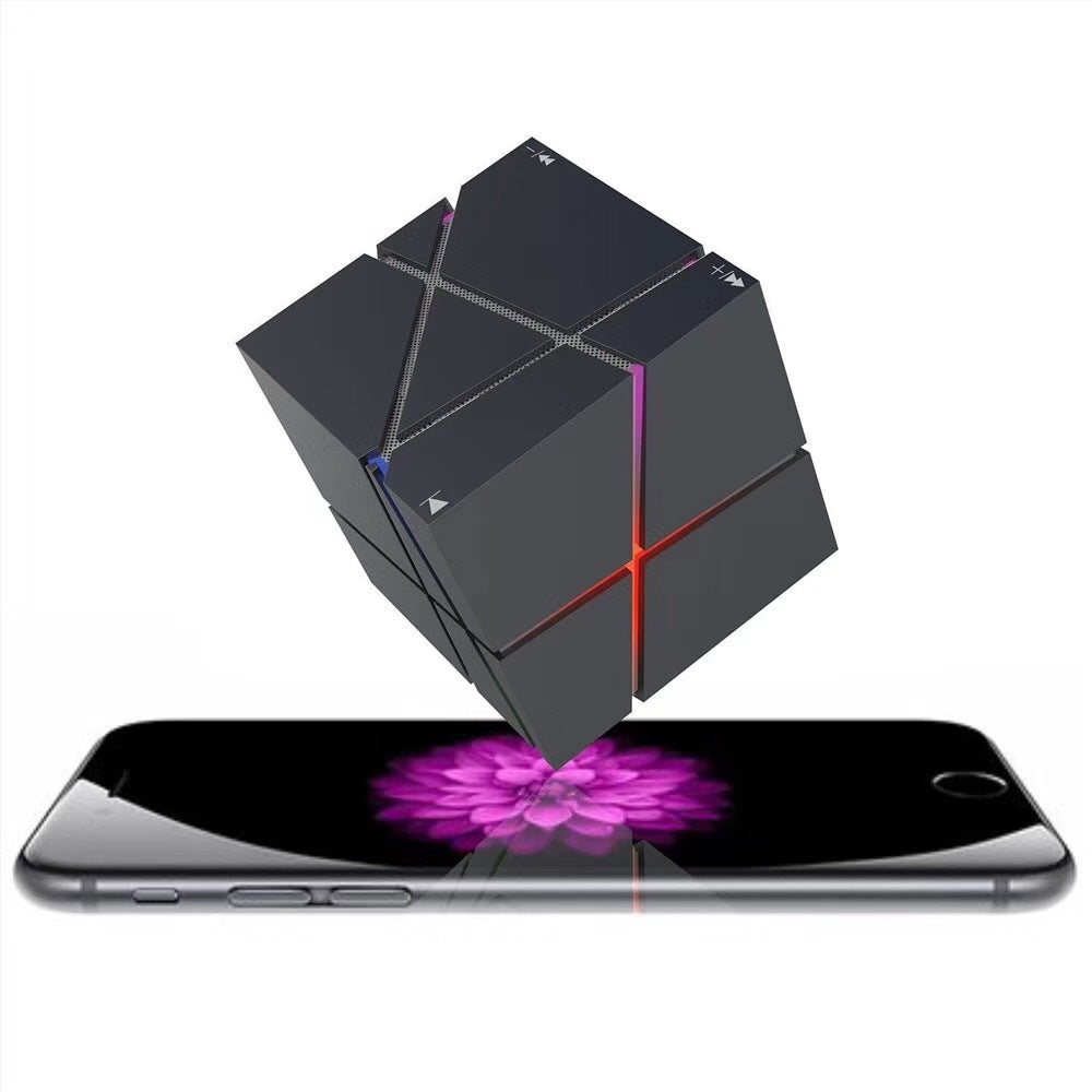 Cube Q1 wireless Bluetooth HiFi small speaker with compact cube design
