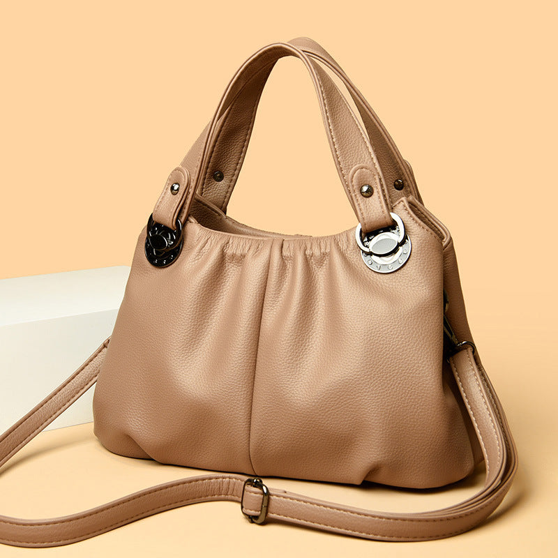 2023 Women's Fashion Soft Leather Tote Bag (Large Capacity)