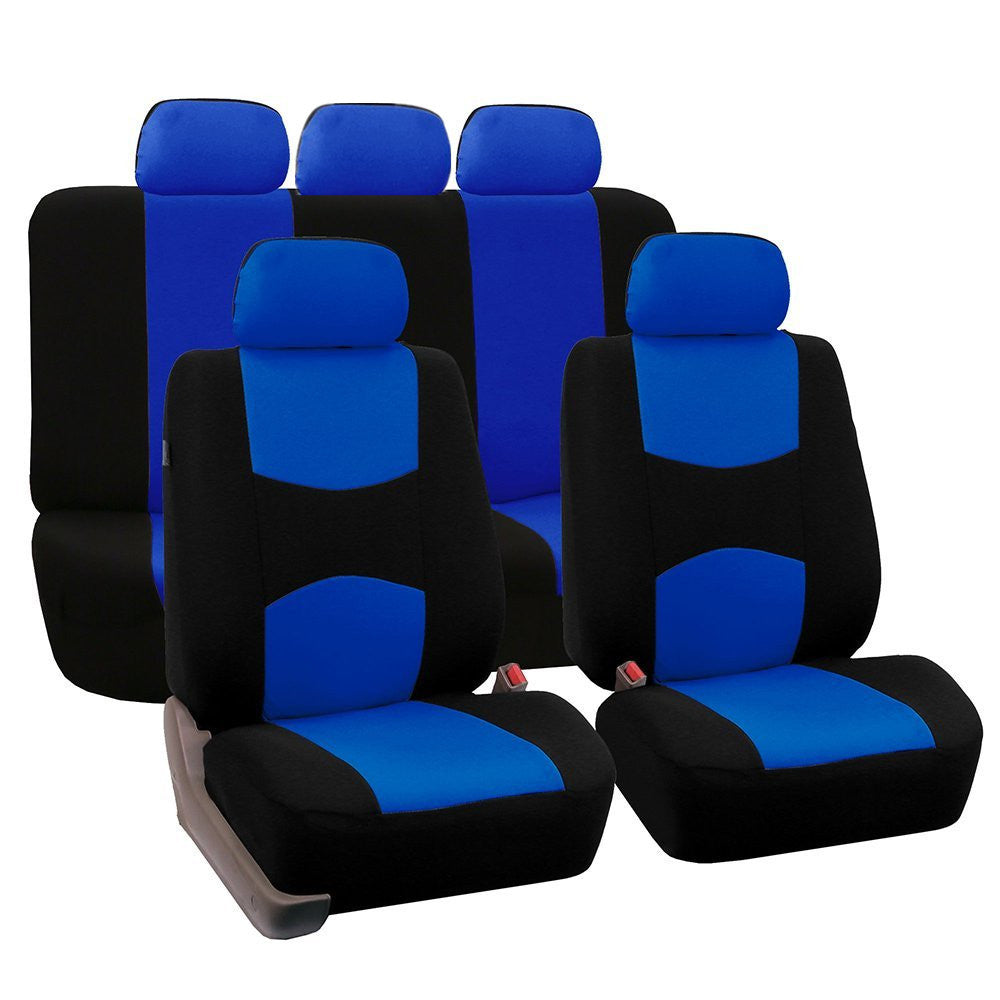 5-seater car seat cover cushion set by My Store, shown fitted across vehicle seats