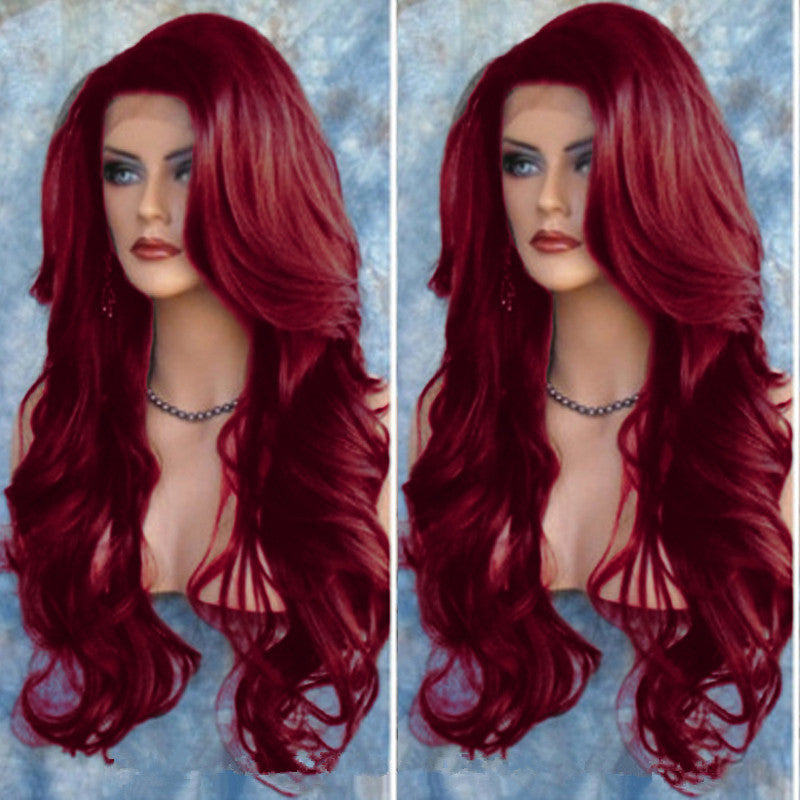 Big wave wig with voluminous, defined waves in a natural-looking style