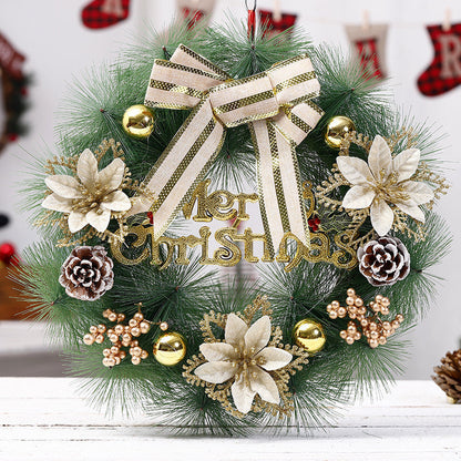 Christmas decorations creative gifts and ornaments Christmas wreaths displayed for holiday decor
