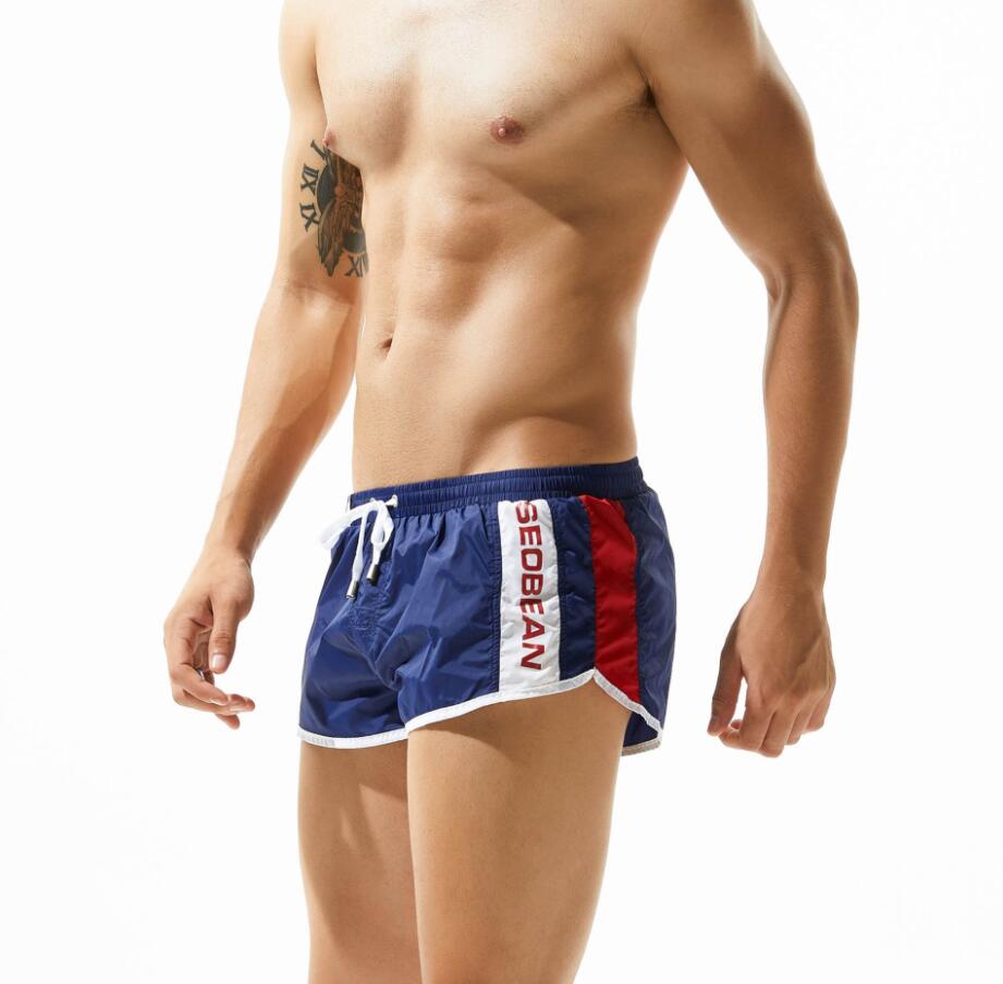 Men's breathable shorts by My Store, lightweight fabric design
