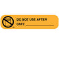 "do Not Use After Date" Labels