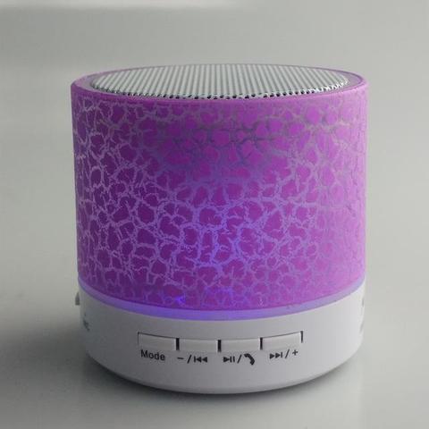 Mini wireless Bluetooth speakers in compact black design for portable audio listening