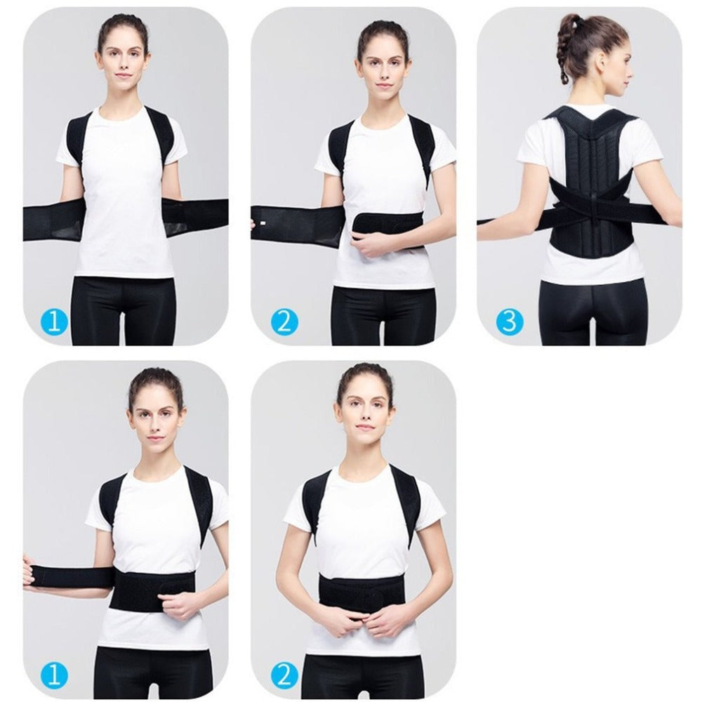 Spine bending posture corrector brace by My Store for back support and alignment
