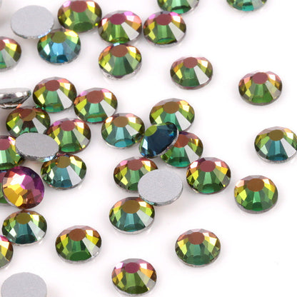 Nail drill glass flat rhinestone bit for precise nail art detailing